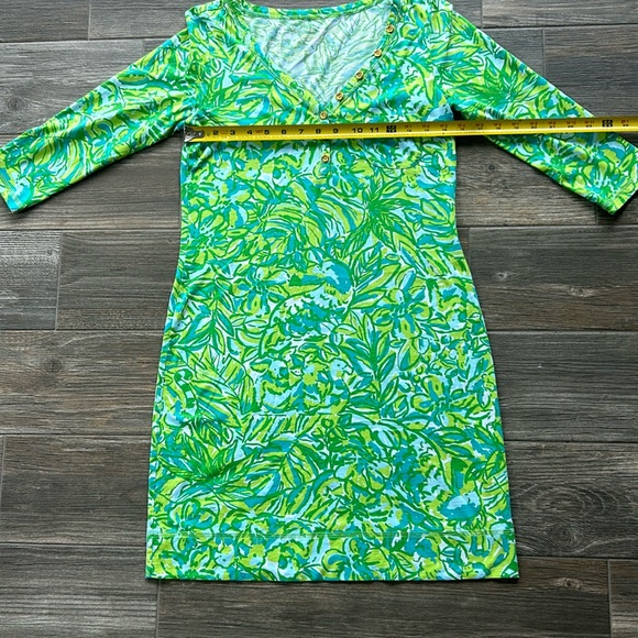 Lilly Pulitzer green dress - Picture 3 of 5